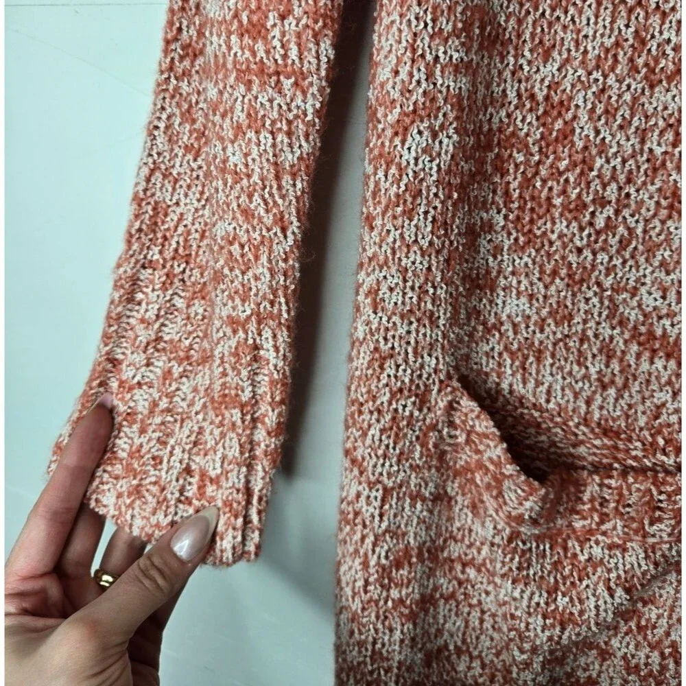 Studio B by Bobeau Longline Duster Length Open Cardigan Lightweight Knit Size M - Picture 8 of 11
